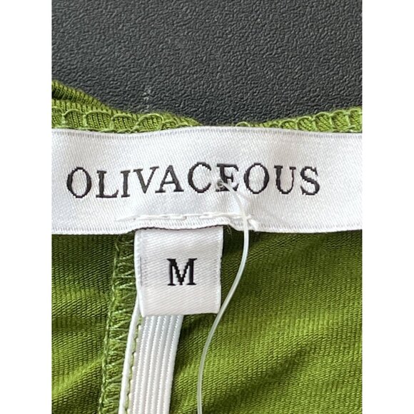 Oliveaceous Martini Olive Long‎ Sleeve Top, Medium - Picture 4 of 14